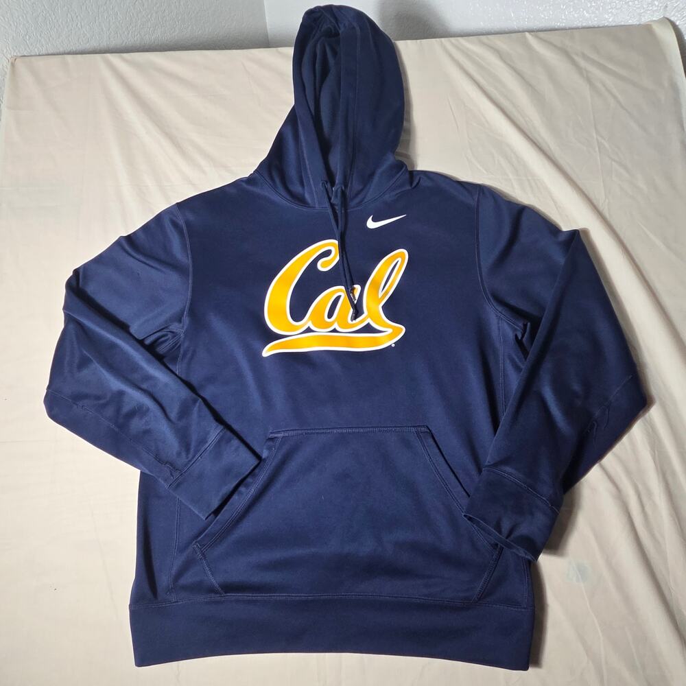 Nike Therma-FIT Cal Golden Bears Performance Hoodie Medium